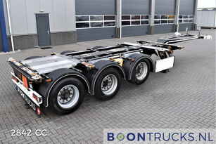 напівпричіп контейнеровоз D-TEC FLEXITRAILER HD | 2x20-30-40-45ft HC * ADR * 3x EXTENDABLE * NL