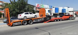 новий напівпричіп низькорамна платформа Onder Trailer Onder trailer 2 to 8 Axle Lowbeds From Manufacturer alçak şasi y