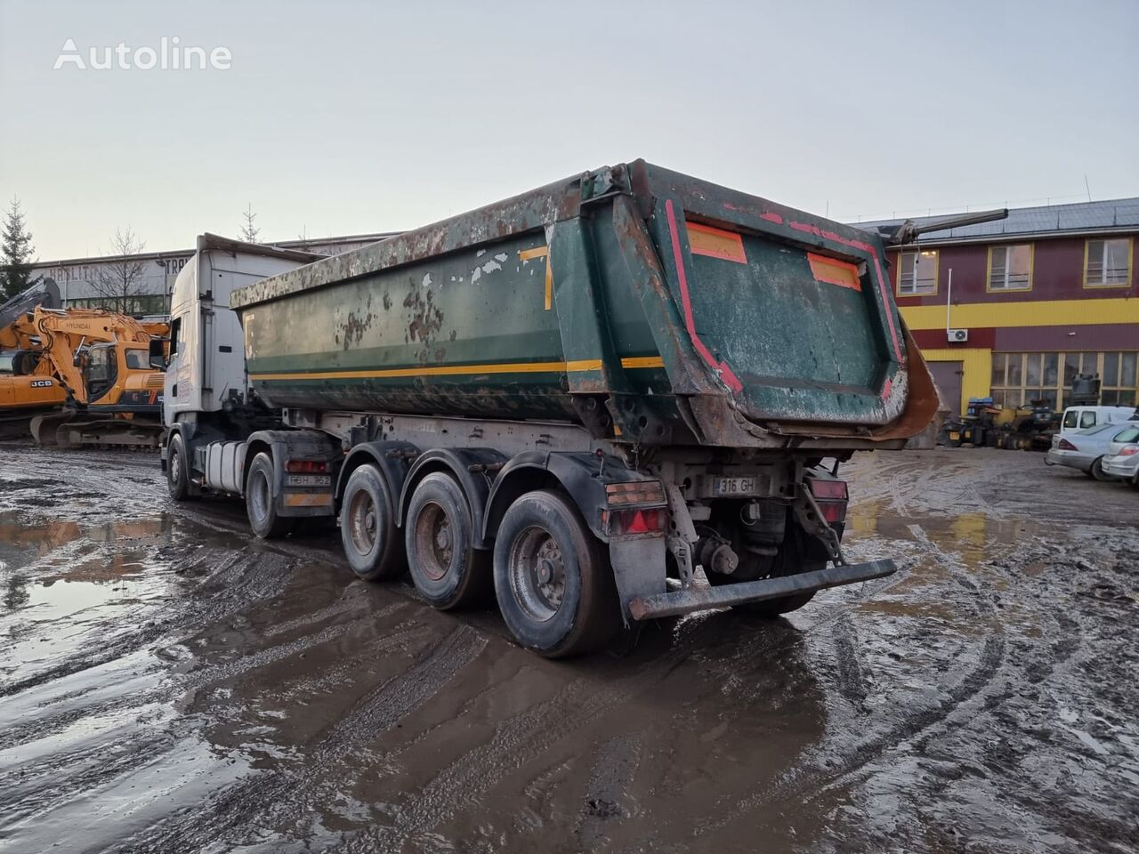 напівпричіп самоскид Schmitz Cargobull Gotha SKI24