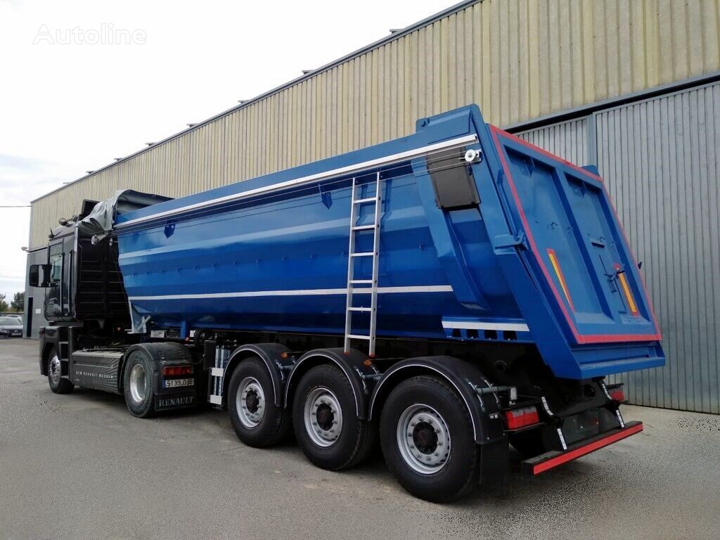 новий напівпричіп самоскид Tirkon Half Pipe Tipper Trailer  NEW DIRECTLY FROM MANUFACTURER