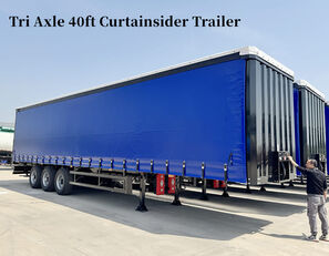 новий напівпричiп штора 2024 New 40ft Curtainsider Trailer for Sale In Panama