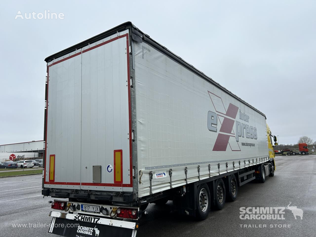 напівпричiп штора Schmitz Curtainsider Standard