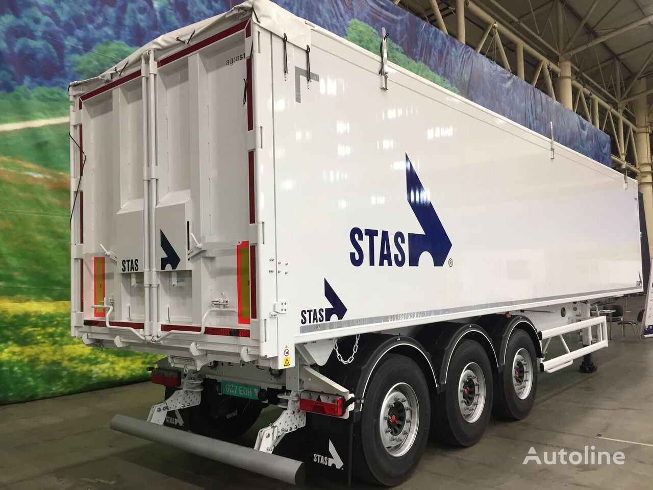 новий напівпричіп зерновоз Stas AgroStar