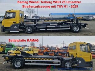перегружатель контейнеров и паллет Mercedes-Benz Kalmar Wiesel WBH 25 BDF Umsetzer Sattelplatte