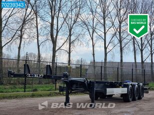 новый полуприцеп контейнеровоз Krone SD 3 axles NL-Trailer Liftachse Extendable 2x 20ft. 30ft. 40ft