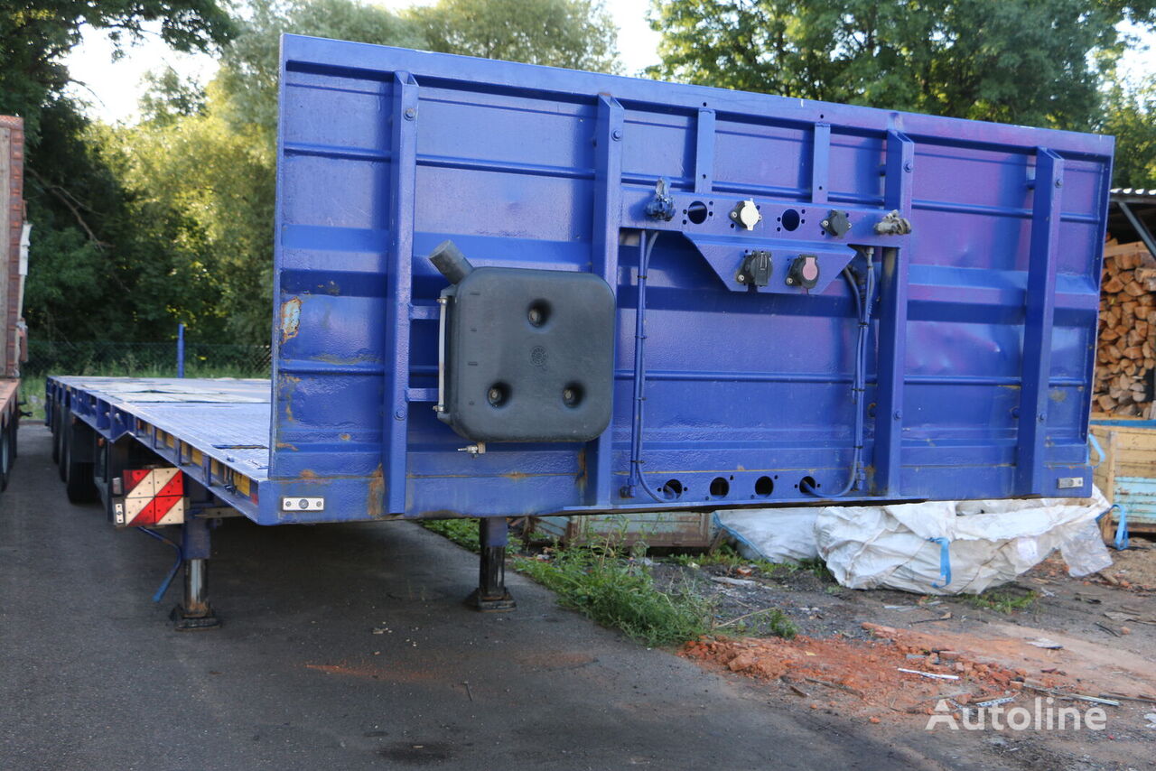 полуприцеп низкорамная платформа Goldhofer SPN-L3A 34/80 extendable 3 axle semi-trailer