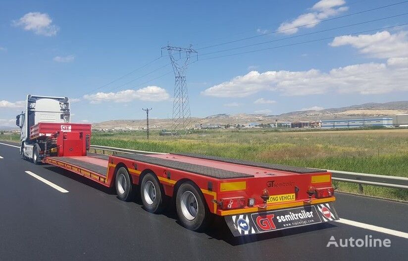 новый полуприцеп низкорамная платформа Gürleşenyıl lowbed semi trailers