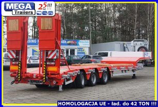 новый полуприцеп низкорамная платформа Mega Trailers Tieflader 3 Achsen, Hydraulik Rampen & POWER PACK SOFOR