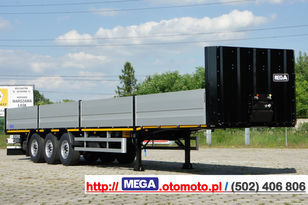новый полуприцеп бортовой MEGA MNS 22,5 - PLATFORM & ALUSIDES 800 MM / STRONG FRAME DOMEX650