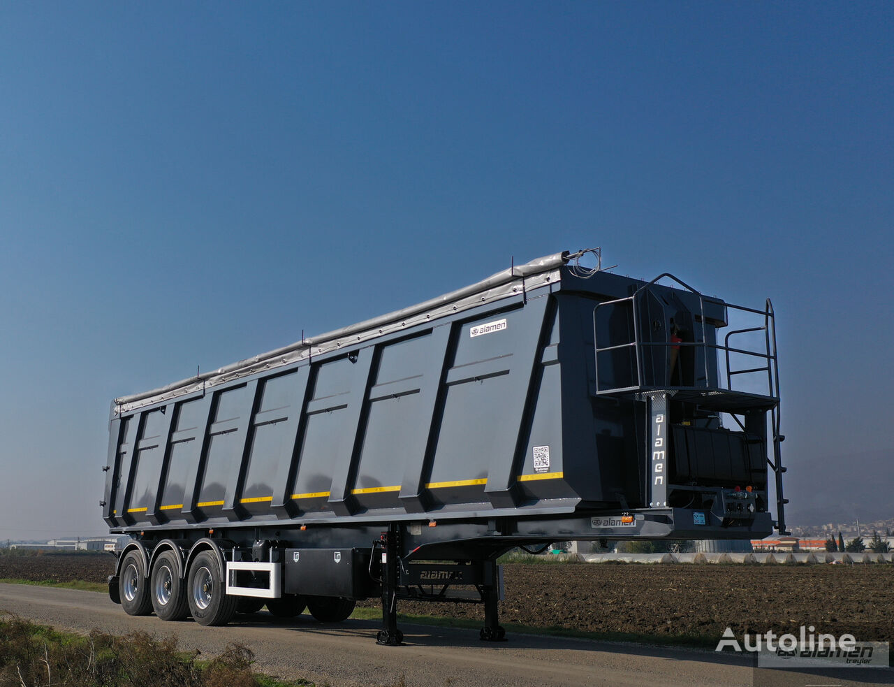 новый полуприцеп самосвал Alamen 22 to 60 m3 Tipper trailer