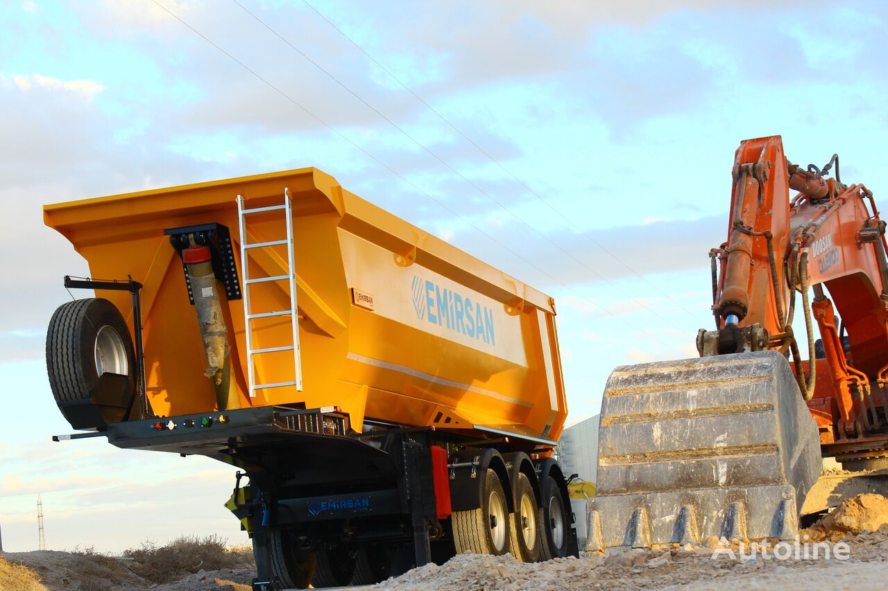 новый полуприцеп самосвал Emirsan Immediate Delivery From Stock 28 M3 TIPPER - HARDOX BODY !