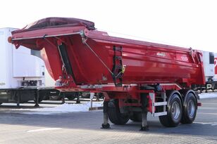 полуприцеп самосвал Stas CIMAR / TIPPER 19 M3 / WHOLE STEEL / 2 AXES / LIFTED AXLE / HYDR