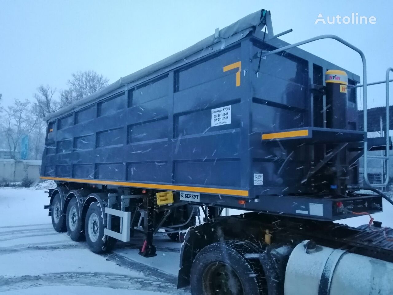 новый полуприцеп самосвал Беркут-Транс N V