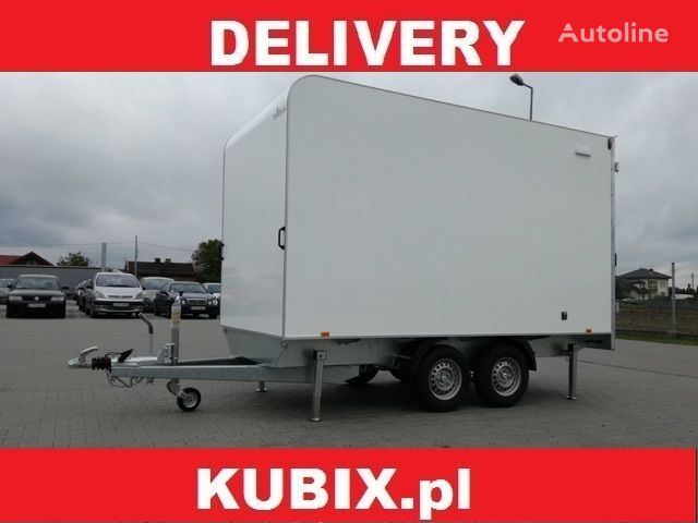 новый прицеп фургон Kubix Twin-axle insulated van with wheels under Tomplan TFSP 360T.00