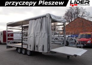 новый прицеп штора Lider lider-trailers LT-087 przyczepa 620x220x240cm, firana dwustronna