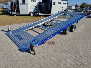 новий причіп автовоз Wiola L27G45P car trailer 2.7t GVW hydraulic lifting 400x204 cm