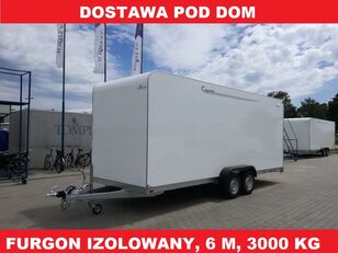 новий причіп фургон Tomplan TFS 600T.01 KUBIX PRZYCZEPA FURGON 600X200X220 3000kg