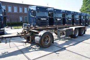 причіп контейнеровоз GS Meppel AC-2008 N - BPW AXLES - DRUM BRAKES -