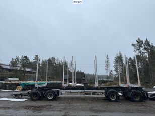 причіп лісовоз Trailerbygg Trailer-Bygg timber trailer