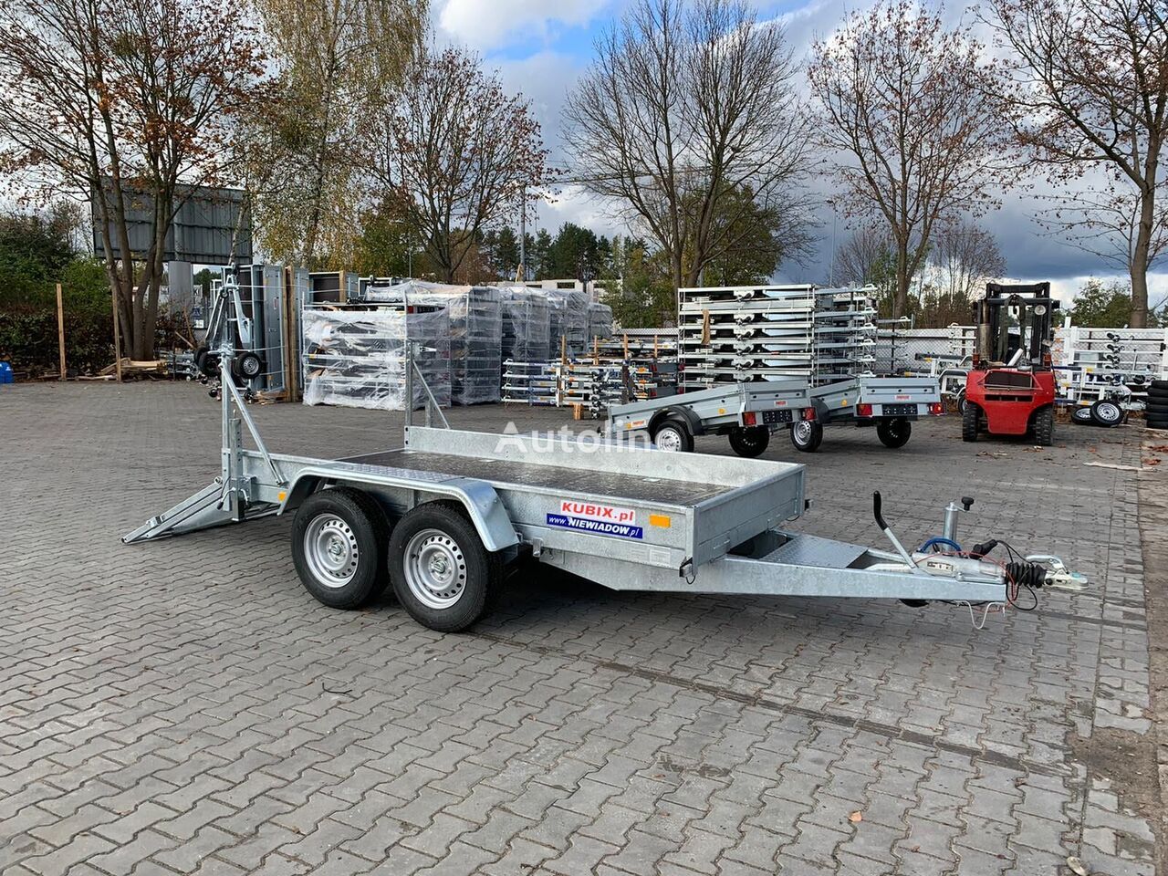 новий причіп низькорамна платформа Niewiadów B3032HTP building trailer 300x150, 3000kg