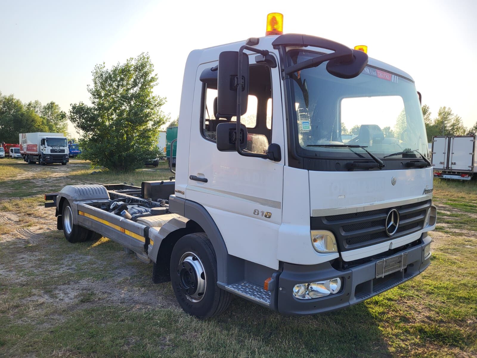 самоскид Mercedes-Benz Atego 818 - with new three-sided tipper - új 3old. billencs - 4