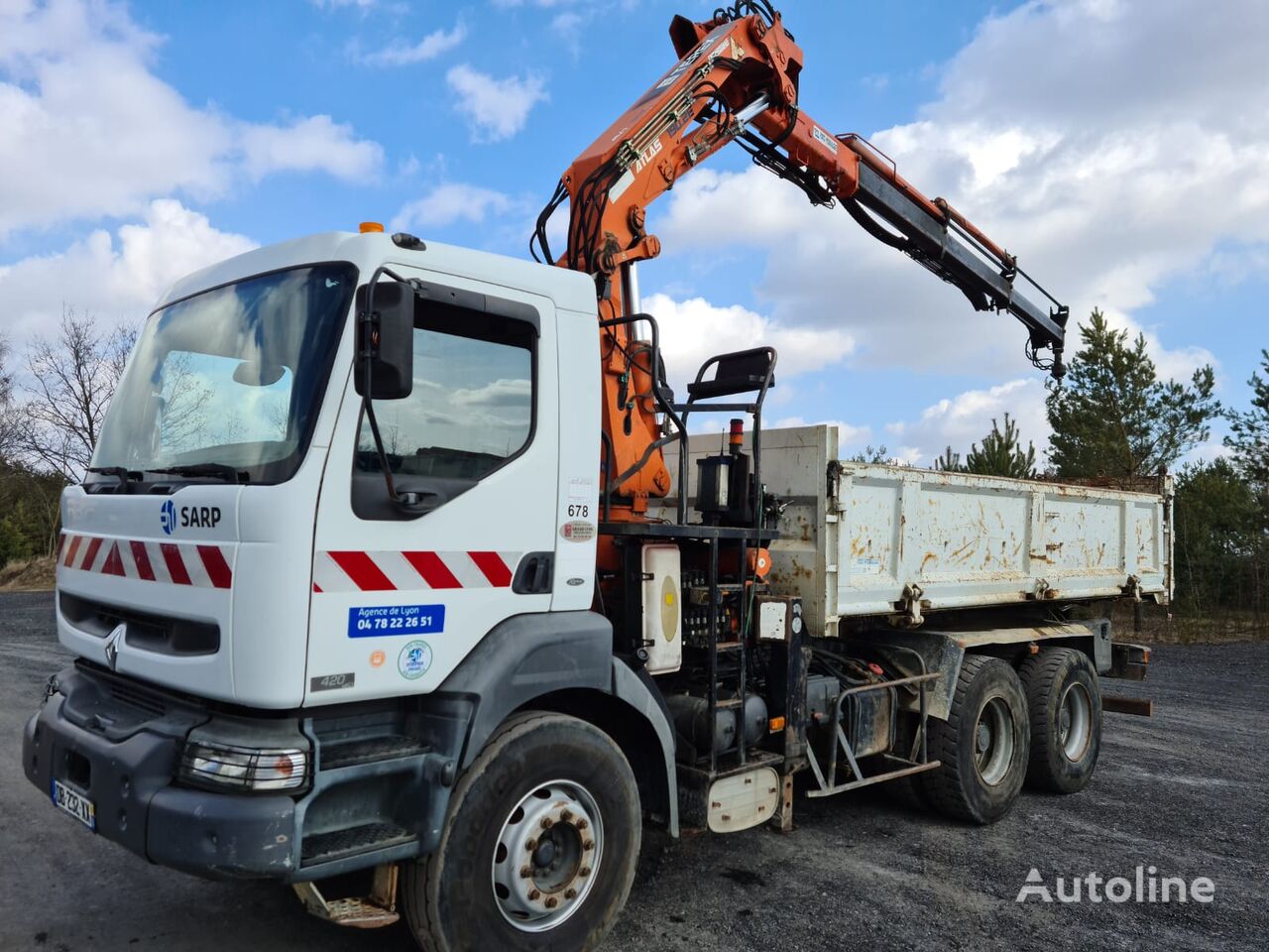 самоскид Renault Kerax 420