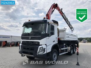 новий самоскид Volvo FMX 430 6X4 Fassi F235 Kran 11m3 3-Seiten-Kipper Big-Axle