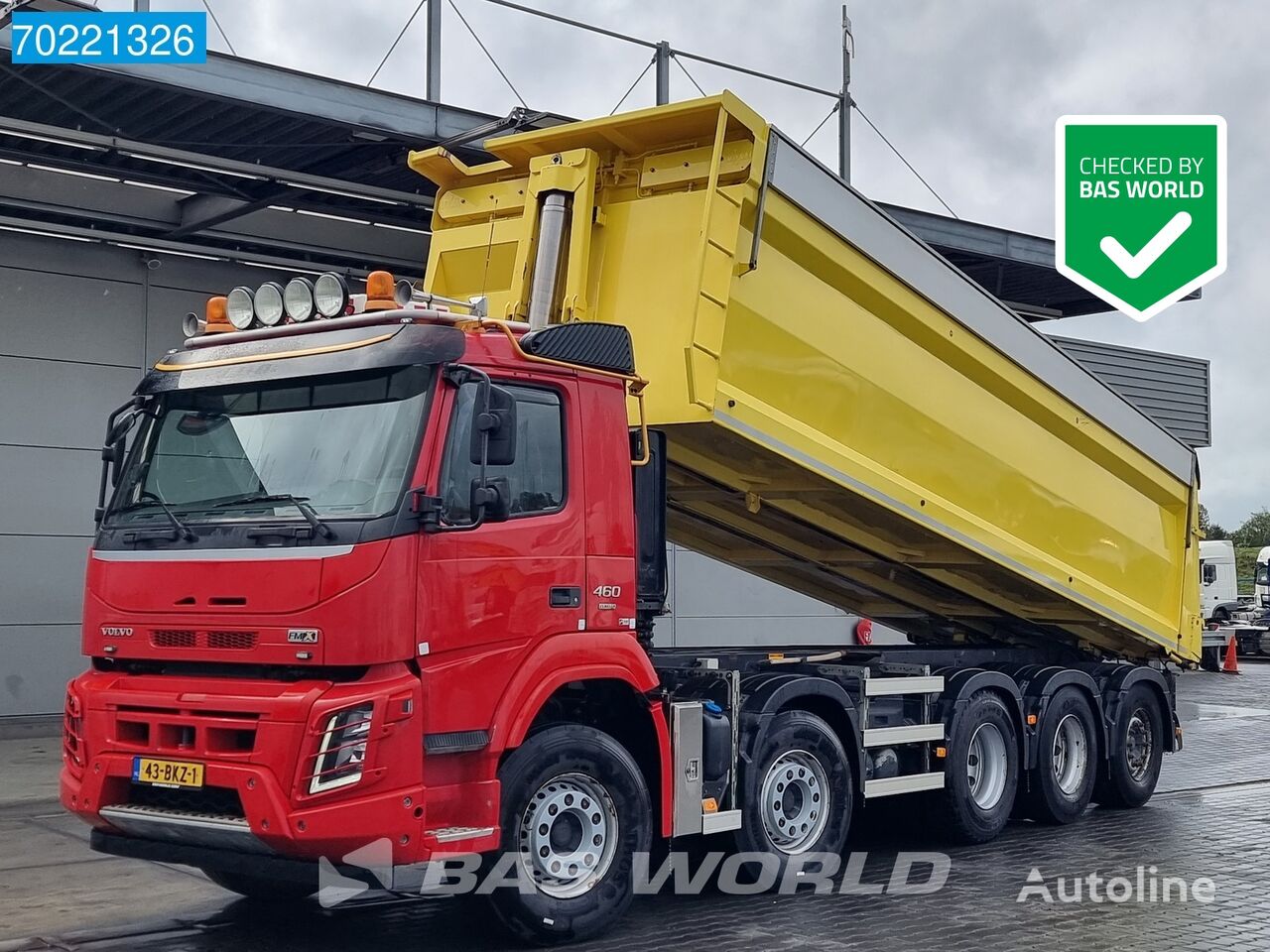 самоскид Volvo FMX 460 10X4 25m3 HYVA NL-Truck VEB+ Lift+Lenkachse Euro 6