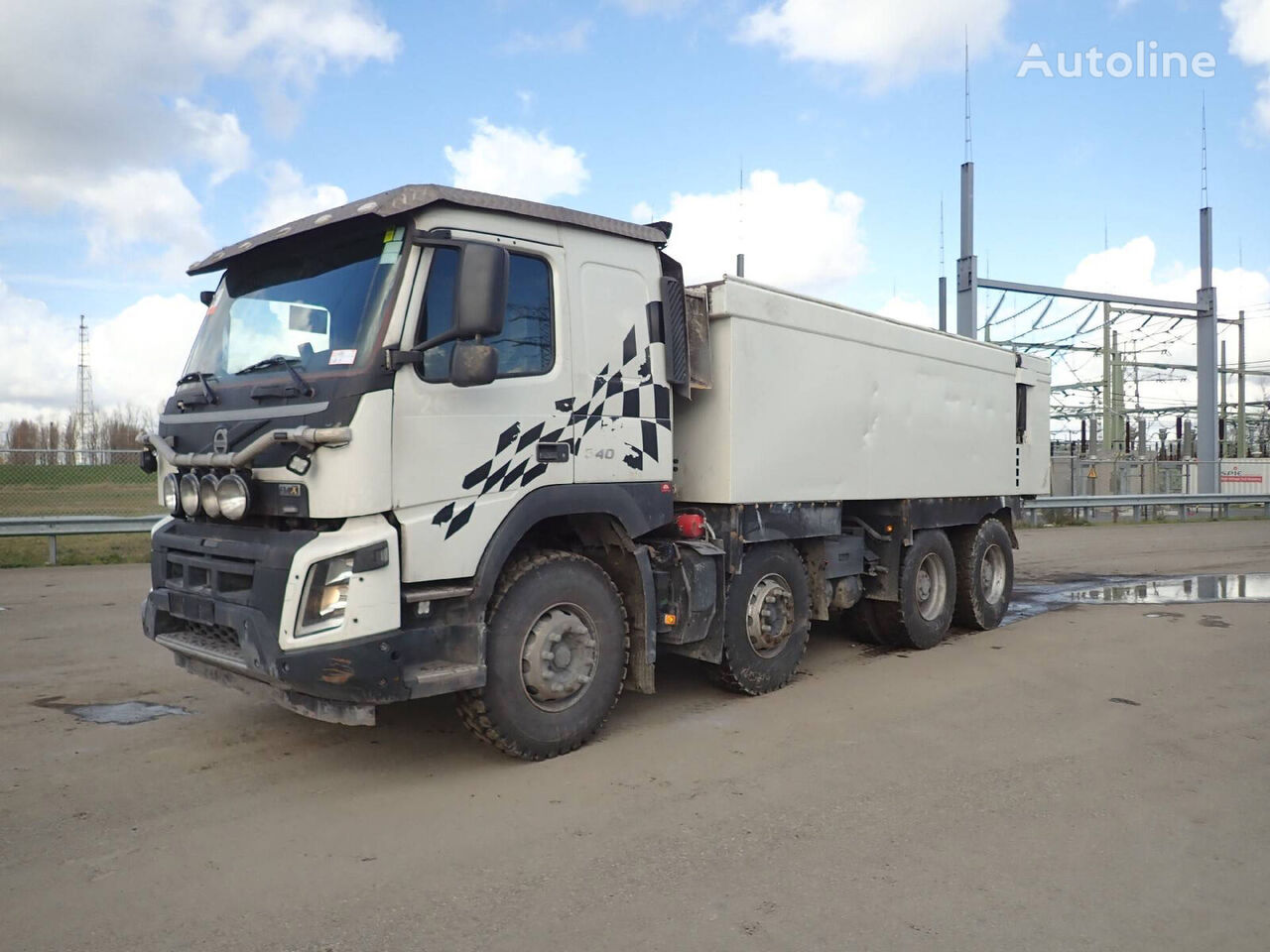 самоскид Volvo FMX 540