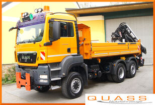 самосвал MAN TGS 28.360 BL 6x4-4/ TÜV /HIAB 144 E-3 abnehmbar / Winterdienst