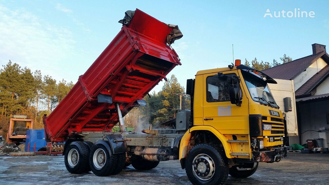 самосвал Scania 113H 360 6x6  Full Steel/Big Axels/6 cylinder/10 TIRES