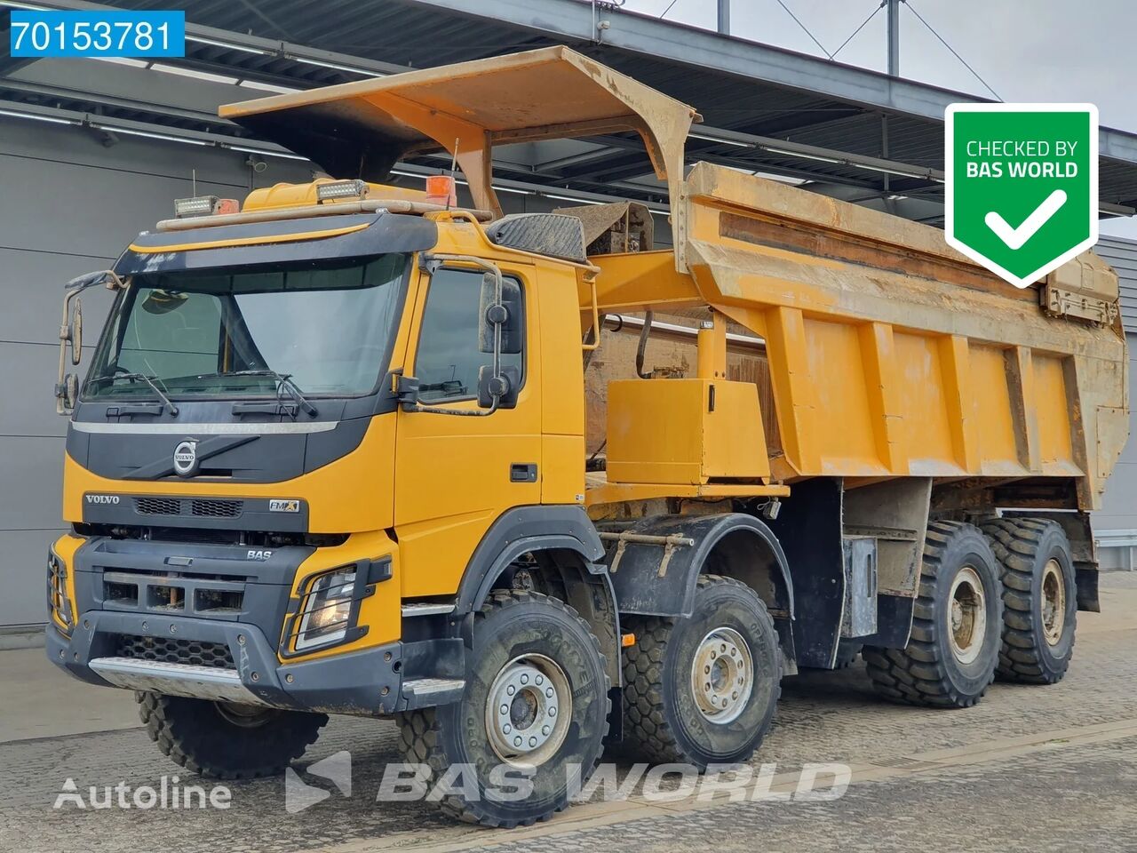 самосвал Volvo FMX 520 8X4 40 tonnes payload | 34m3 Pusher |Mining rigid ejecto