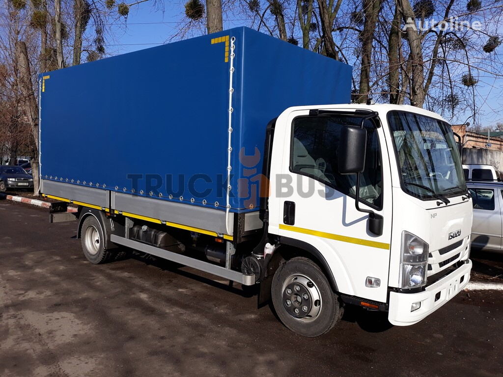 новый тентованный грузовик Isuzu NPR75