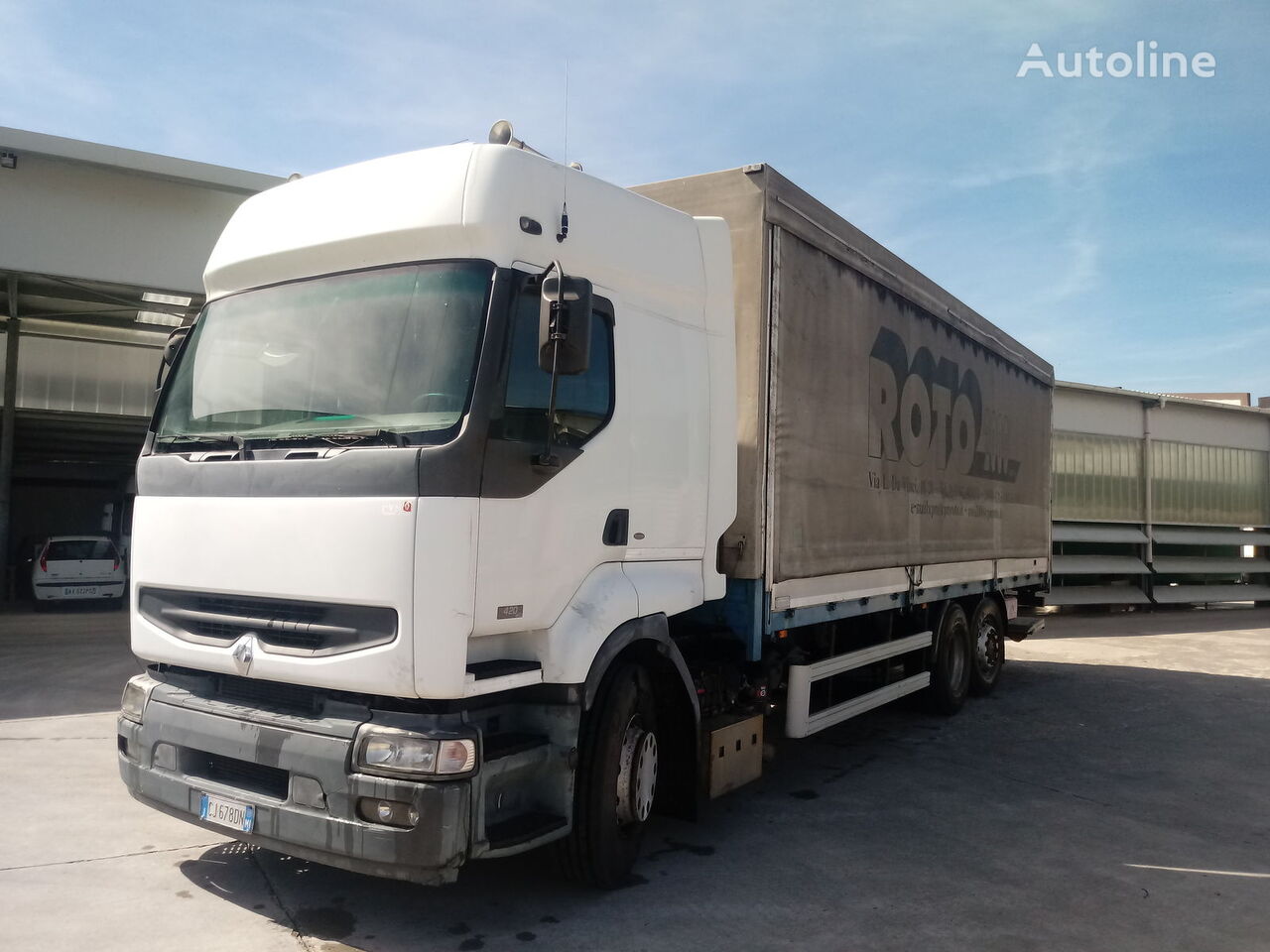 тентованный грузовик Renault PREMIUM 420 DCI