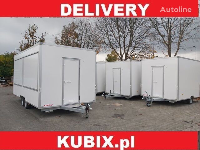 новий торговий причіп Kubix Two-axle commercial trailer 520x230x230 2700kg