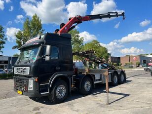 тросовый мультилифт Volvo FM 440 8X4 + HMF 2420-K4 REMOTE 2011 YEAR + CABELLIFT - EURO 5