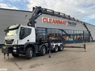 тягач IVECO Trakker AT410T500 8x4 Hiab 105 Tonmeter laadkraan