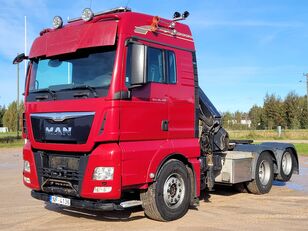 тягач MAN TGX 28.480 with crane