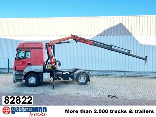 тягач Mercedes-Benz Axor 1840 LS 4x2 mit Kran Palfinger PK 14002-EH