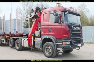 тягач Scania G 490, 6x4, EURO 6, RETARDER, CRANE PALFINGER