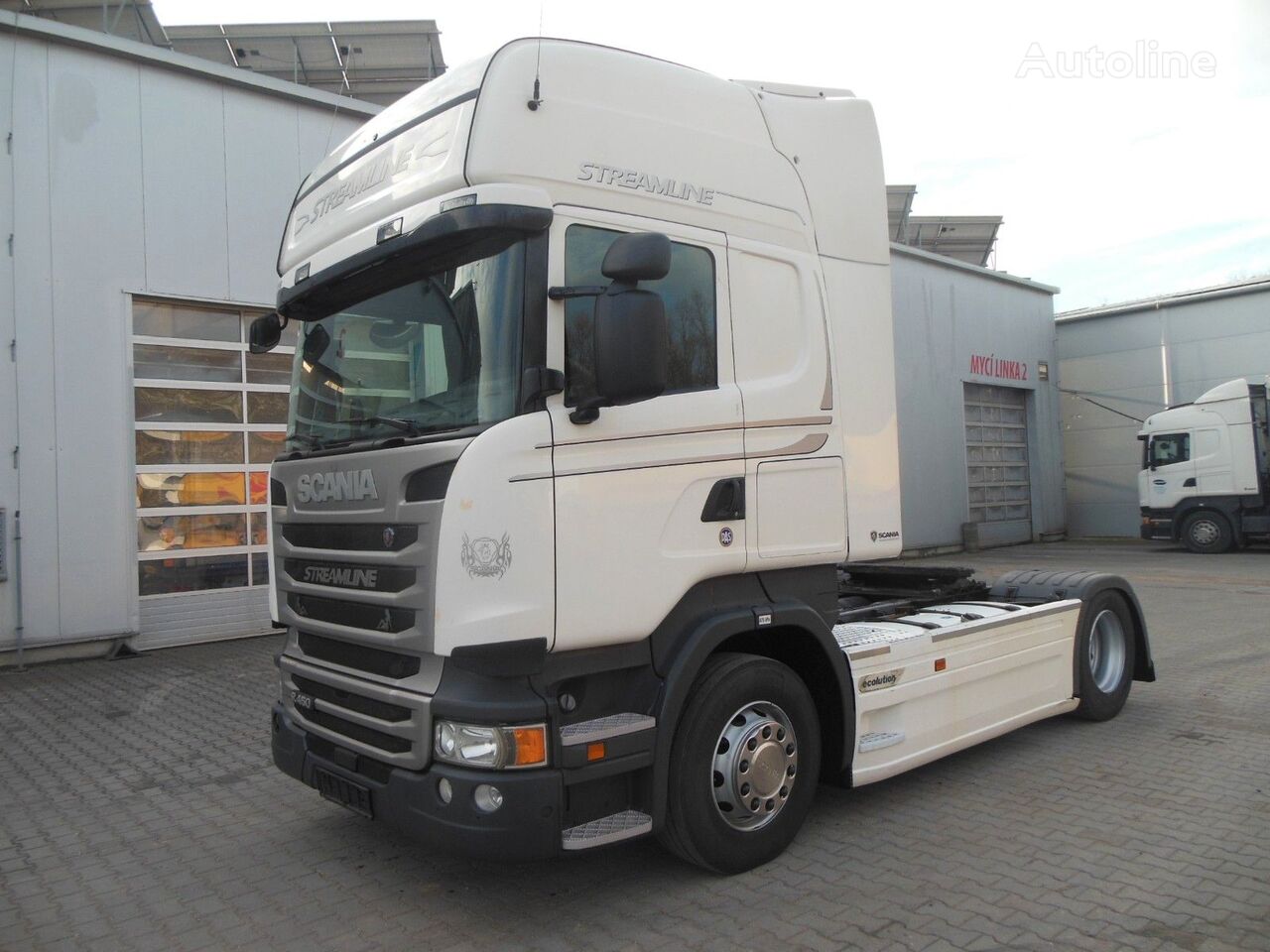 тягач Scania R 450, RETARDER, OHNE EGR, STANDKLIMA, VOLL LUFT