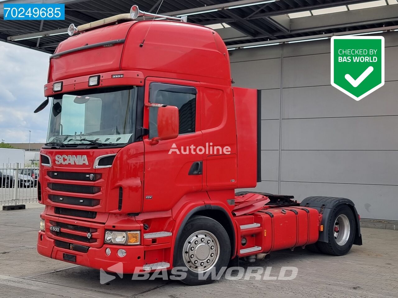 тягач Scania R500 4X2 Retarder EEV CR19 2x Tanks ACC Xenon