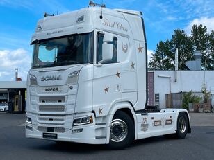 тягач Scania S450/Standklima/Retarder/Leder/