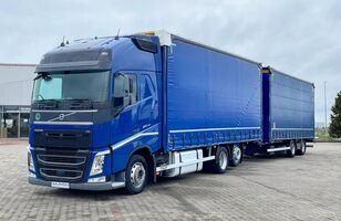 тягач Volvo FH 460 / ZESTAW TANDEM 120M3 / PRZEJAZDOWY / SALON PL + напівпричiп штора