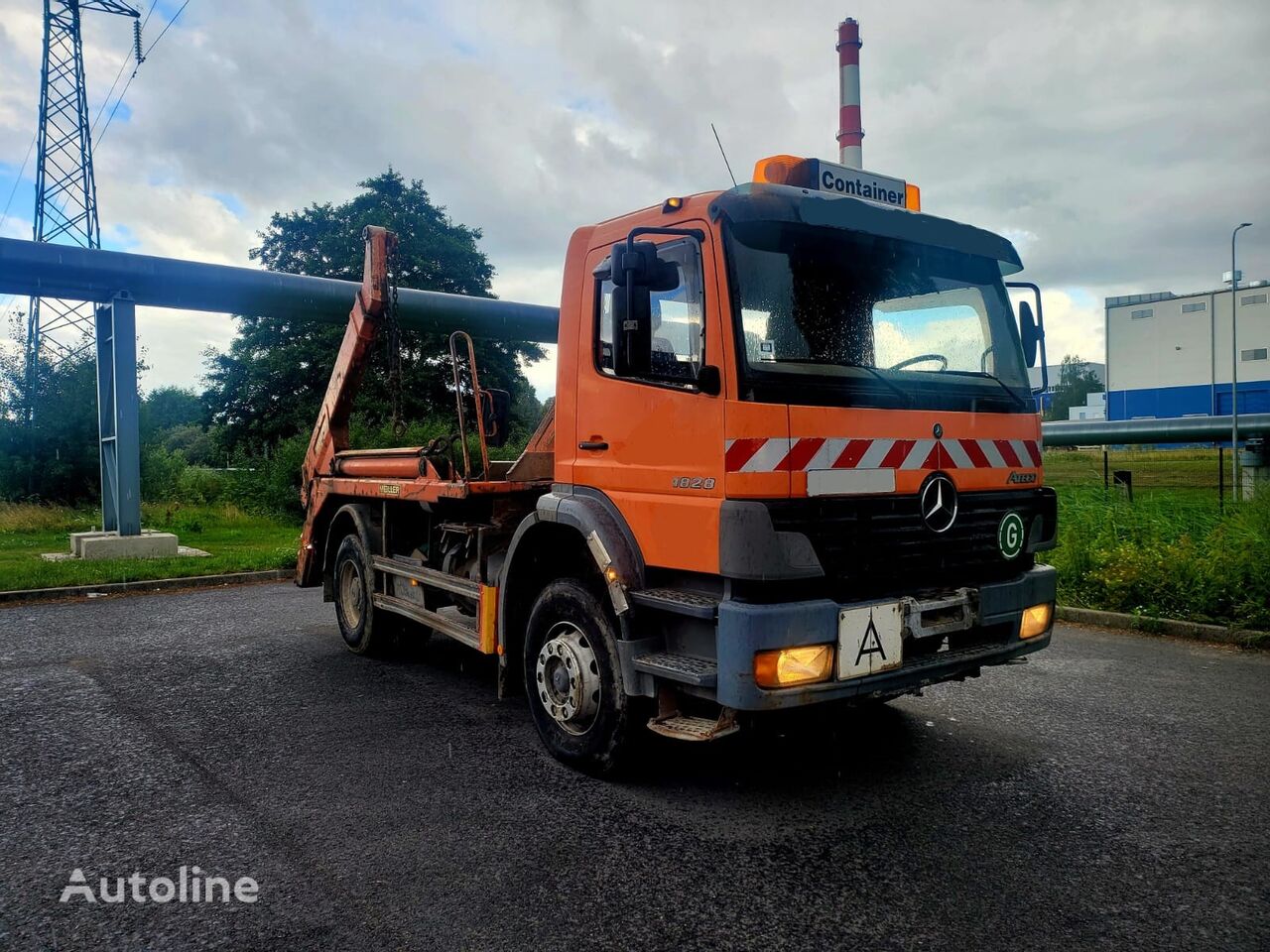 вантажівка бункеровоз Mercedes-Benz Atego 1828