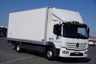 вантажівка фургон Mercedes-Benz ATEGO / 1221 / ACC / EURO 6 / KONTENER + WINDA / 17 PALET