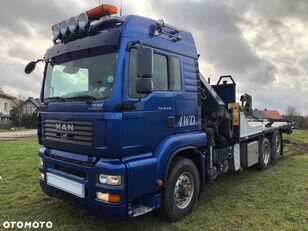 вантажівка платформа MAN 4X4 HIAB 32TON/M JIBB 30metrów!!!