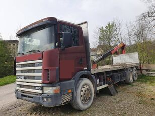 вантажівка платформа Scania R124LB