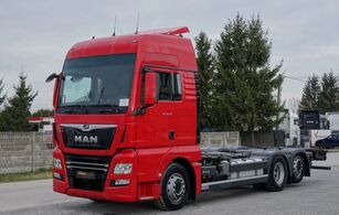 вантажівка шасі MAN TGX 26.510 XXL 6X2-2 LL /BDF /MEGA/ LODÓWKA/ 2 ZBIORNIKI 590L /