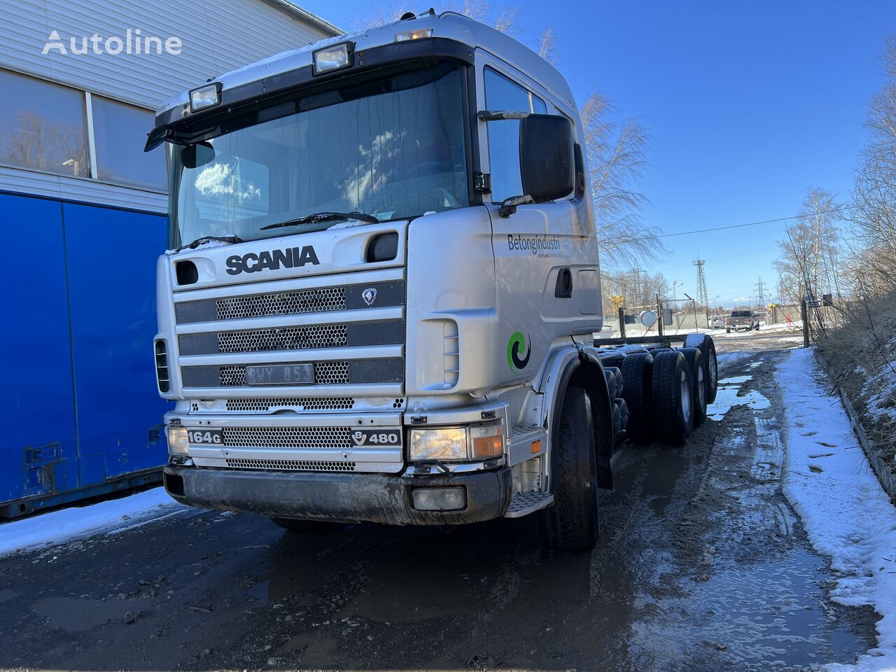 вантажівка шасі Scania G164 480